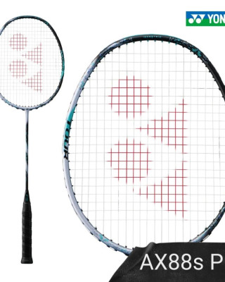 Yonex Astrox 88S Pro 第三代銀色黑羽球拍(含穿線)