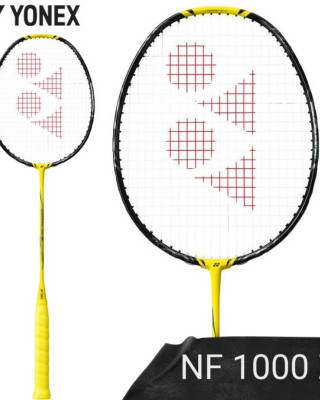 Yonex NanoFlare 1000Z 閃電黃色羽毛球拍(含穿線)
