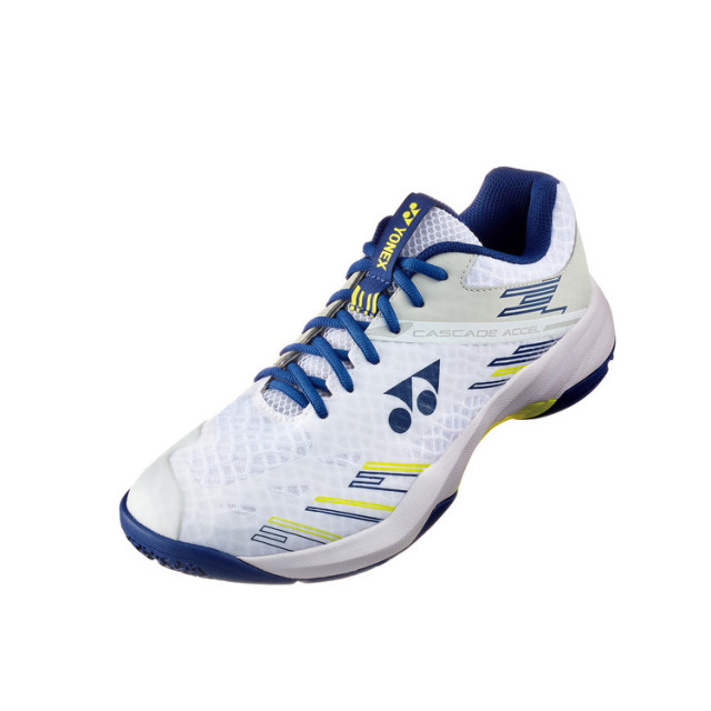 羽球鞋 (白/丈青藍  POWER CUSHION CASCADE ACCEL