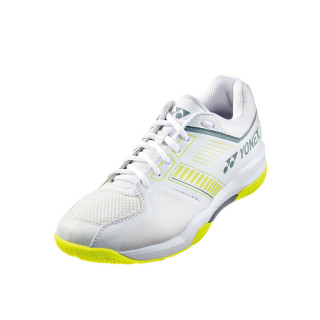 羽球鞋 寬楦(白/檸檬綠) POWER CUSHION STRIDER FLOW WIDE